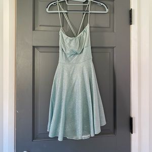 Windsor Glitter Blue Dress